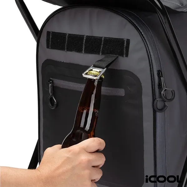 iCOOL® Cape Town 20-Can Capacity Backpack Cooler Chair... from ASI 67866 Logomark/Valumark