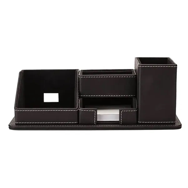 Oxford Desk Organizer w/Phone Holder... from ASI 67866 Logomark/Valumark