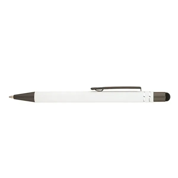 Silvana Soft-Touch Ballpoint Pen / Stylus... from ASI 67866 Logomark/Valumark