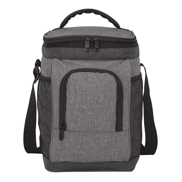 Polyester 18-can cooler bag with PEVA lining; includes 1 1/2" x... from ASI 67866 Logomark/Valumark / Valumark™