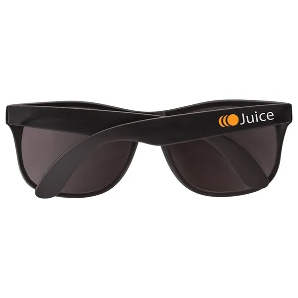 1.25" x 2.25" x 5.75" plastic sunglasses with mirrored lenses with... from ASI 67866 Logomark/Valumark / Valumark™