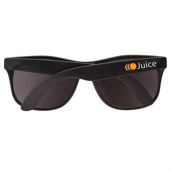 1.25" x 2.25" x 5.75" plastic sunglasses with mirrored lenses with... from ASI 67866 Logomark/Valumark / Valumark™