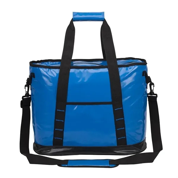 10" x 13.5" x 18" cooler bag with water resistant exterior;... from ASI 67866 Logomark/Valumark