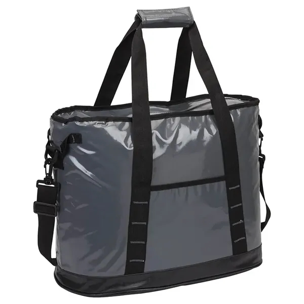 10" x 13.5" x 18" cooler bag with water resistant exterior;... from ASI 67866 Logomark/Valumark