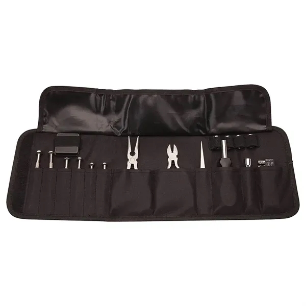 Spectacular 27-piece Precision tool set in custom black carrying case.... from ASI 67866 Logomark/Valumark