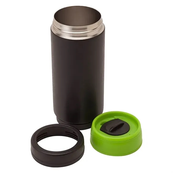 3" x 7.75" x 3" Frosty 18-ounce double-wall stainless steel tumbler... from ASI 67866 Logomark/Valumark