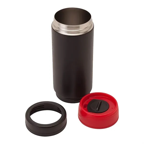 3" x 7.75" x 3" Frosty 18-ounce double-wall stainless steel tumbler... from ASI 67866 Logomark/Valumark