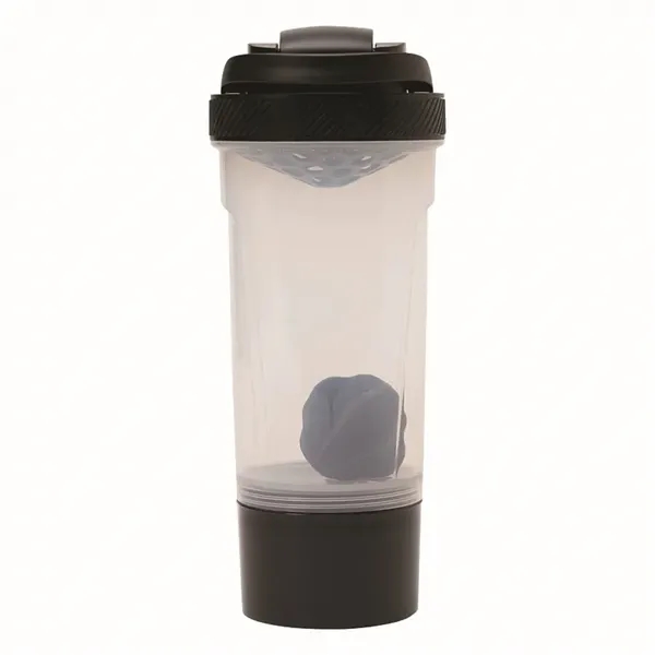 4.25" x 10" x 4" 24 oz. polypropylene Lava fitness shaker... from ASI 67866 Logomark/Valumark