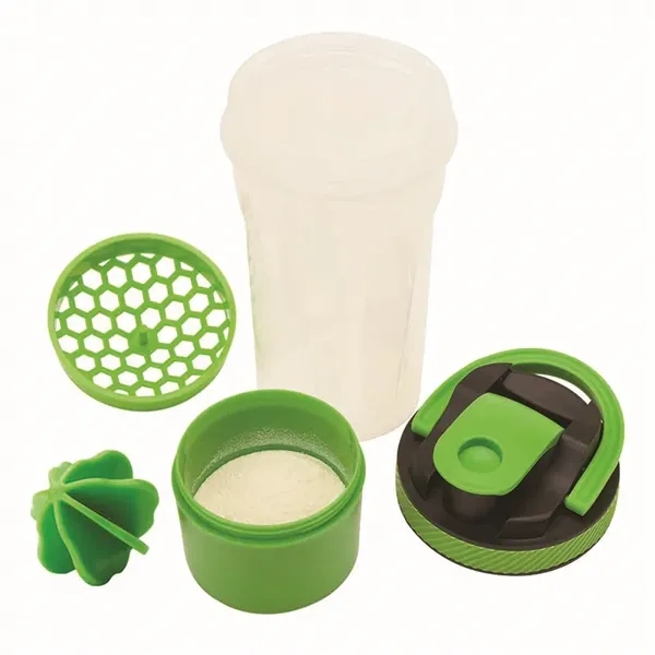 4.25" x 10" x 4" 24 oz. polypropylene Lava fitness shaker... from ASI 67866 Logomark/Valumark