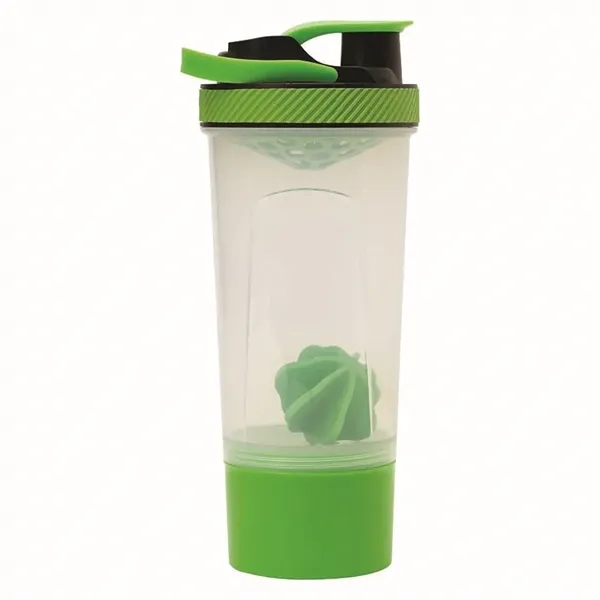 4.25" x 10" x 4" 24 oz. polypropylene Lava fitness shaker... from ASI 67866 Logomark/Valumark