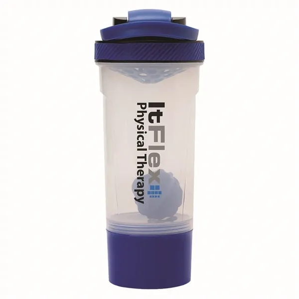 4.25" x 10" x 4" 24 oz. polypropylene Lava fitness shaker... from ASI 67866 Logomark/Valumark