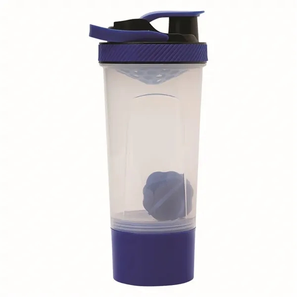 4.25" x 10" x 4" 24 oz. polypropylene Lava fitness shaker... from ASI 67866 Logomark/Valumark