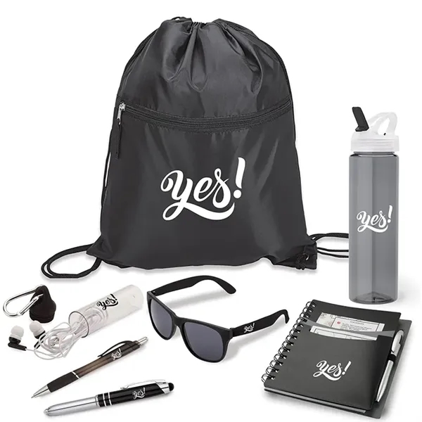 7-piece Yes kit in drawstring sports bag.... from ASI 67866 Logomark/Valumark