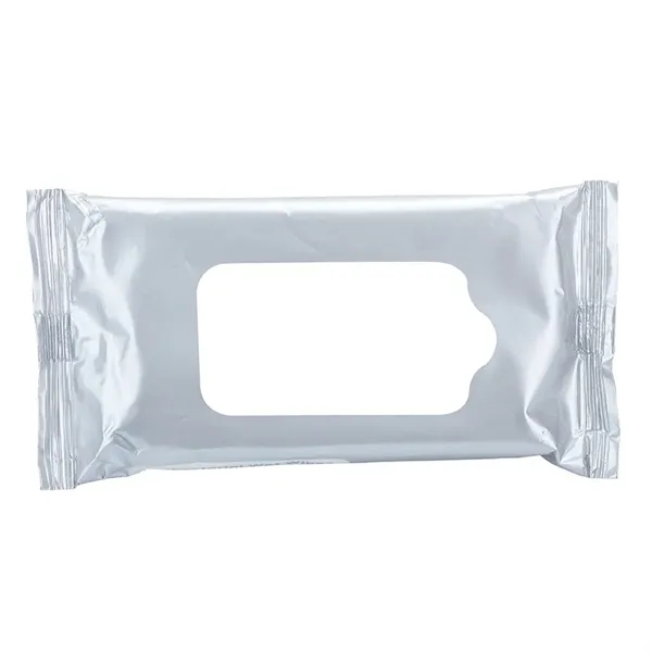 0.62" x 2.75" x 6" pack of Alano antibacterial wet wipes;... from ASI 67866 Logomark/Valumark / Valumark™
