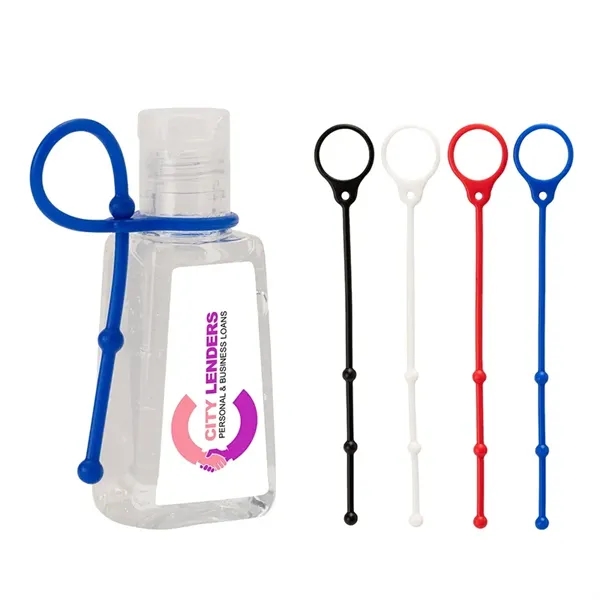 Amore III 1 oz. Hand Sanitizer with Strap... from ASI 67866 Logomark/Valumark