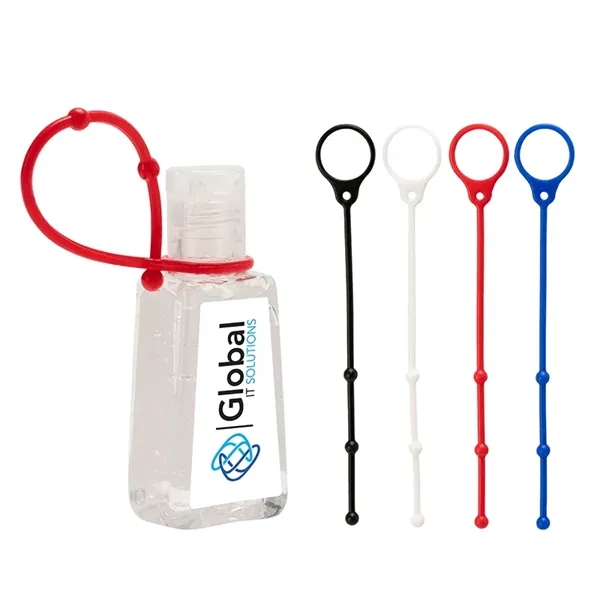Amore III 1 oz. Hand Sanitizer with Strap... from ASI 67866 Logomark/Valumark