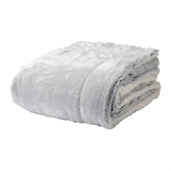 Charleston 50" x 60" Faux Fur Throw... from ASI 67866 Logomark/Valumark