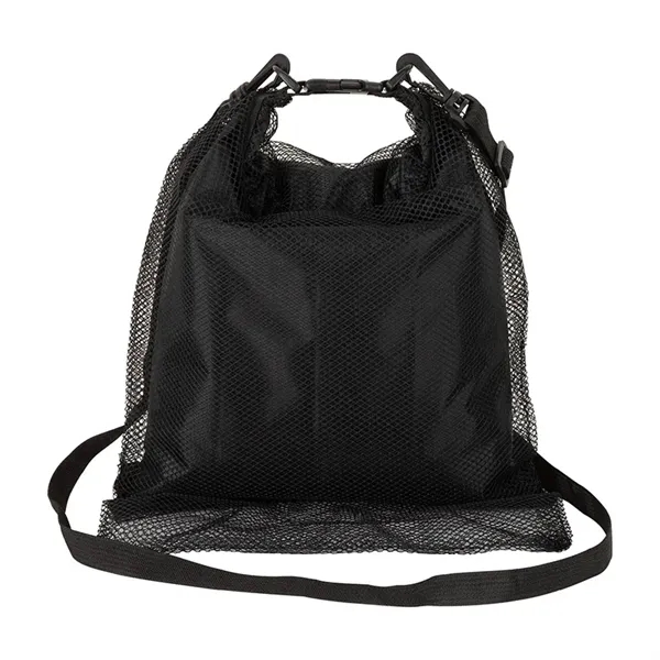 0.25" x 18" x 12" Crestone 3.8-liter waterproof bag with mesh... from ASI 67866 Logomark/Valumark