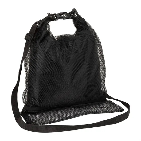 0.25" x 18" x 12" Crestone 3.8-liter waterproof bag with mesh... from ASI 67866 Logomark/Valumark