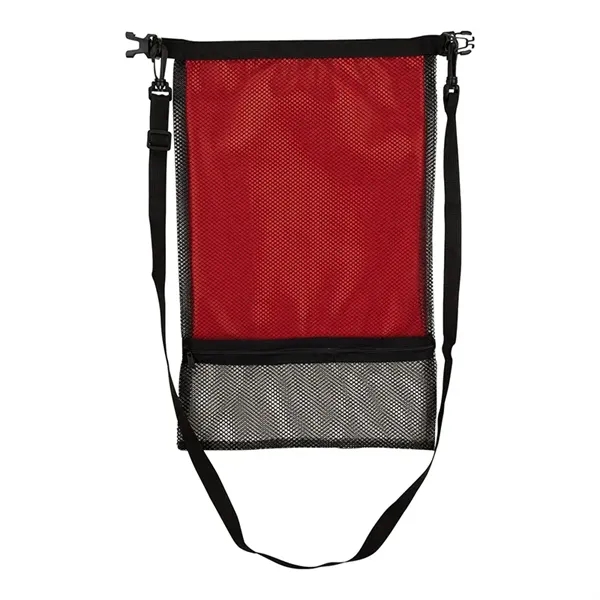 0.25" x 18" x 12" Crestone 3.8-liter waterproof bag with mesh... from ASI 67866 Logomark/Valumark