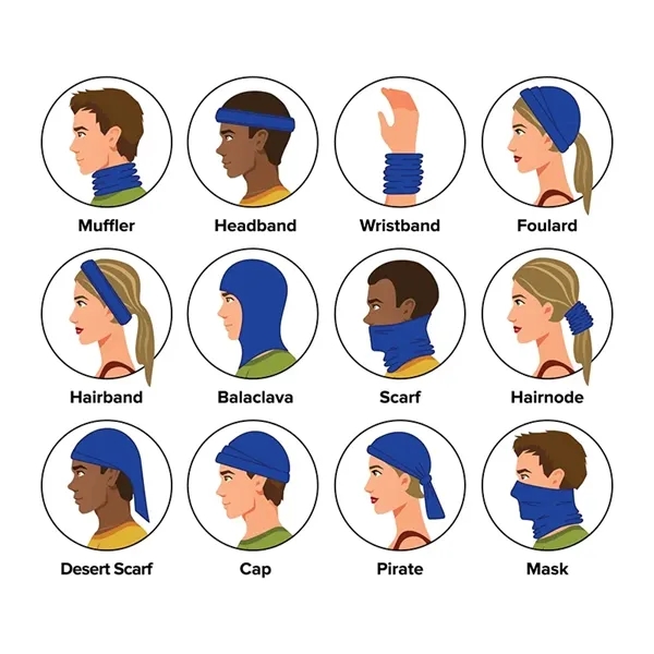 Cub Multi-Function USA Flag Gaiter/Wrap... from ASI 67866 Logomark/Valumark