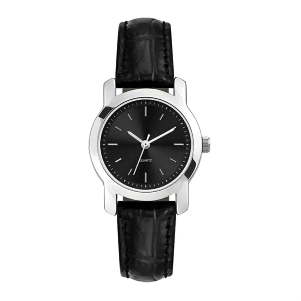 Men's and women's stylish watch featuring a 27mm metal case with... from ASI 67866 Logomark/Valumark