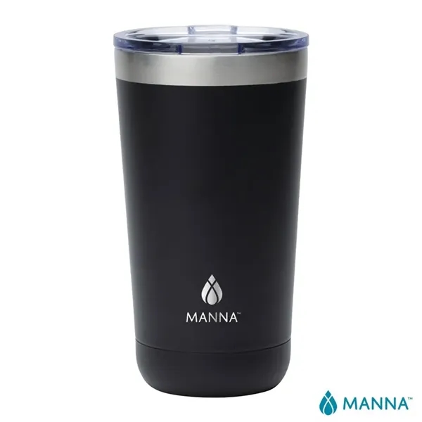 3.62" x 6.38" x 3.5" Manna™ Ranger 18-oz double-wall stainless steel... from ASI 67866 Logomark/Valumark