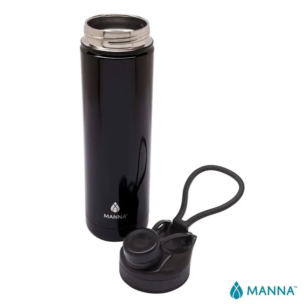 3.62  x 11.25" x 3" Manna™ 26-ounce double wall stainless... from ASI 67866 Logomark/Valumark