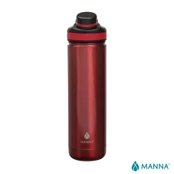 3.62  x 11.25" x 3" Manna™ 26-ounce double wall stainless... from ASI 67866 Logomark/Valumark