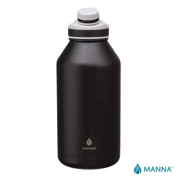 4.62" x 11.5" x 4.62" Manna™ 64-ounce double wall stainless steel... from ASI 67866 Logomark/Valumark