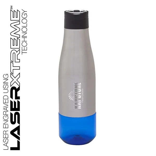 26 oz. Tritan bottle; stainless steel body with Tritan base, screw-top... from ASI 67866 Logomark/Valumark
