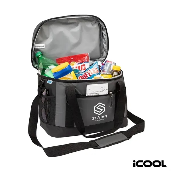 iCOOL® Aspen 24-Can Cooler Bag... from ASI 67866 Logomark/Valumark