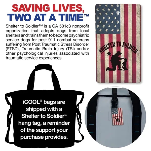 iCOOL® Denver 24-Can Cooler Bag... from ASI 67866 Logomark/Valumark