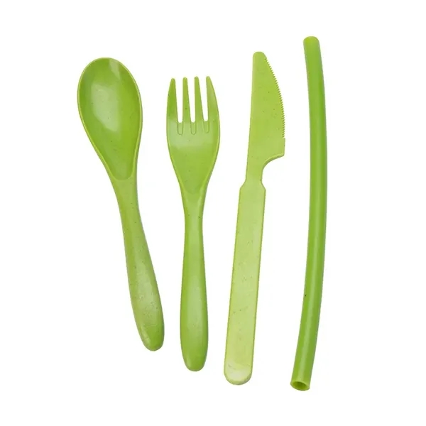 Alameda Wheat Straw Cutlery Set... from ASI 67866 Logomark/Valumark