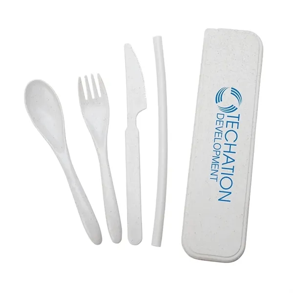 Alameda Wheat Straw Cutlery Set... from ASI 67866 Logomark/Valumark