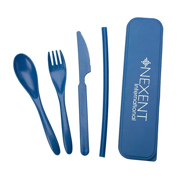 Alameda Wheat Straw Cutlery Set... from ASI 67866 Logomark/Valumark