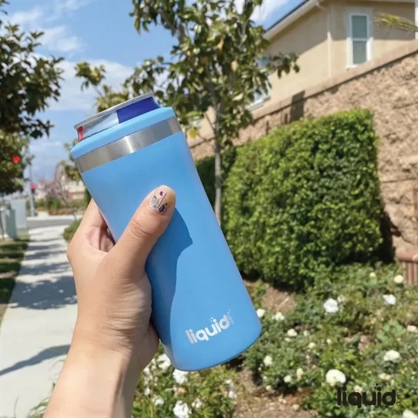 Liquid Fusion® 12 oz. Double Wall, Stainless Steel Skinny...... from ASI 67866 Logomark/Valumark