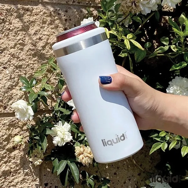 Liquid Fusion® 12 oz. Double Wall, Stainless Steel Skinny...... from ASI 67866 Logomark/Valumark