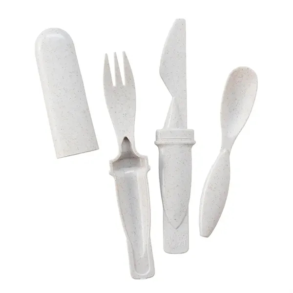 Arroyo II Bamboo Fiber Cutlery Set... from ASI 67866 Logomark/Valumark