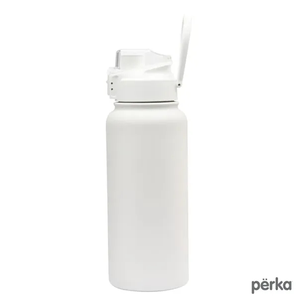 Perka® Rex 32 oz. Double Wall, Stainless Steel Water Bottle... from ASI 67866 Logomark/Valumark