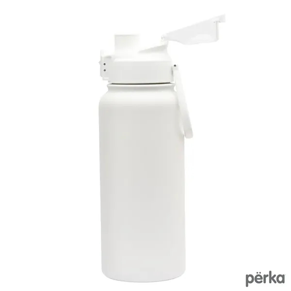 Perka® Rex 32 oz. Double Wall, Stainless Steel Water Bottle... from ASI 67866 Logomark/Valumark