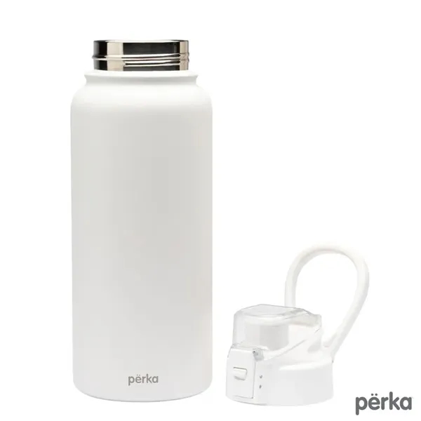 Perka® Rex 32 oz. Double Wall, Stainless Steel Water Bottle... from ASI 67866 Logomark/Valumark