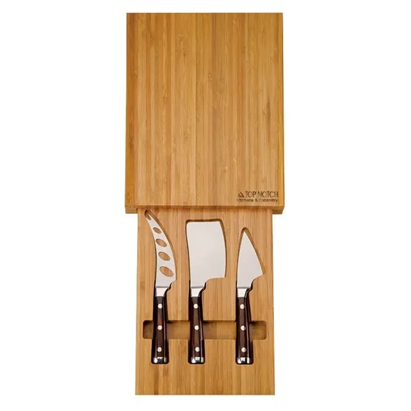 Bambu Bamboo Cheese Set... from ASI 67866 Logomark/Valumark