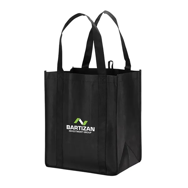 8" x 14" x 12" Garland non-woven polypropylene tote bag with... from ASI 67866 Logomark/Valumark / Valumark™