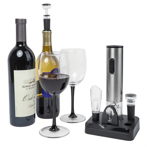 Carignan 6-Piece Electric Wine Set... from ASI 67866 Logomark/Valumark