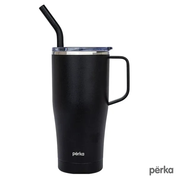Perka® Clayton 20 oz. Double Wall, Stainless Steel Travel...... from ASI 67866 Logomark/Valumark