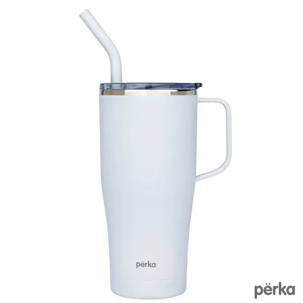 Perka® Clayton 20 oz. Double Wall, Stainless Steel Travel...... from ASI 67866 Logomark/Valumark