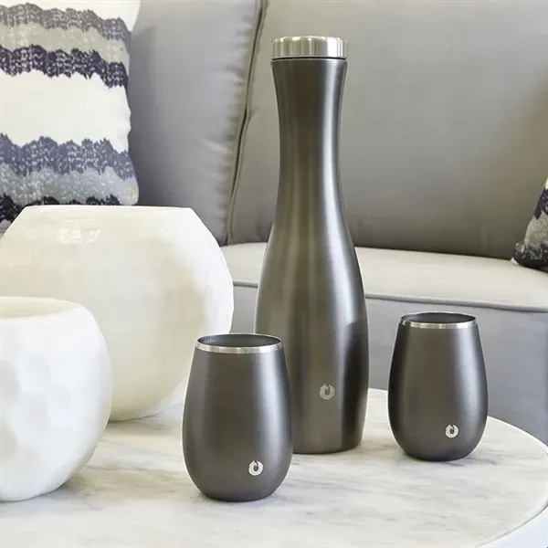 Snowfox® 26 oz. Vacuum Insulated Wine Carafe... from ASI 67866 Logomark/Valumark