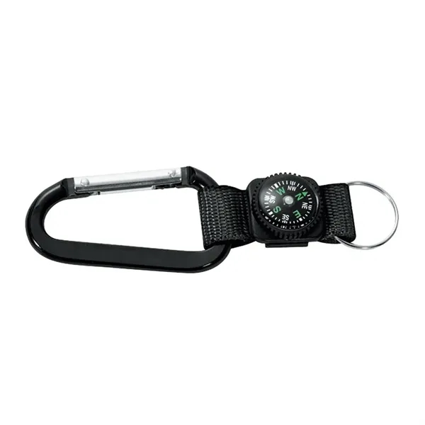 Busbee Carabiner with Compass... from ASI 67866 Logomark/Valumark / Valumark™