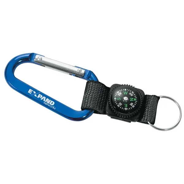 Busbee Carabiner with Compass... from ASI 67866 Logomark/Valumark / Valumark™